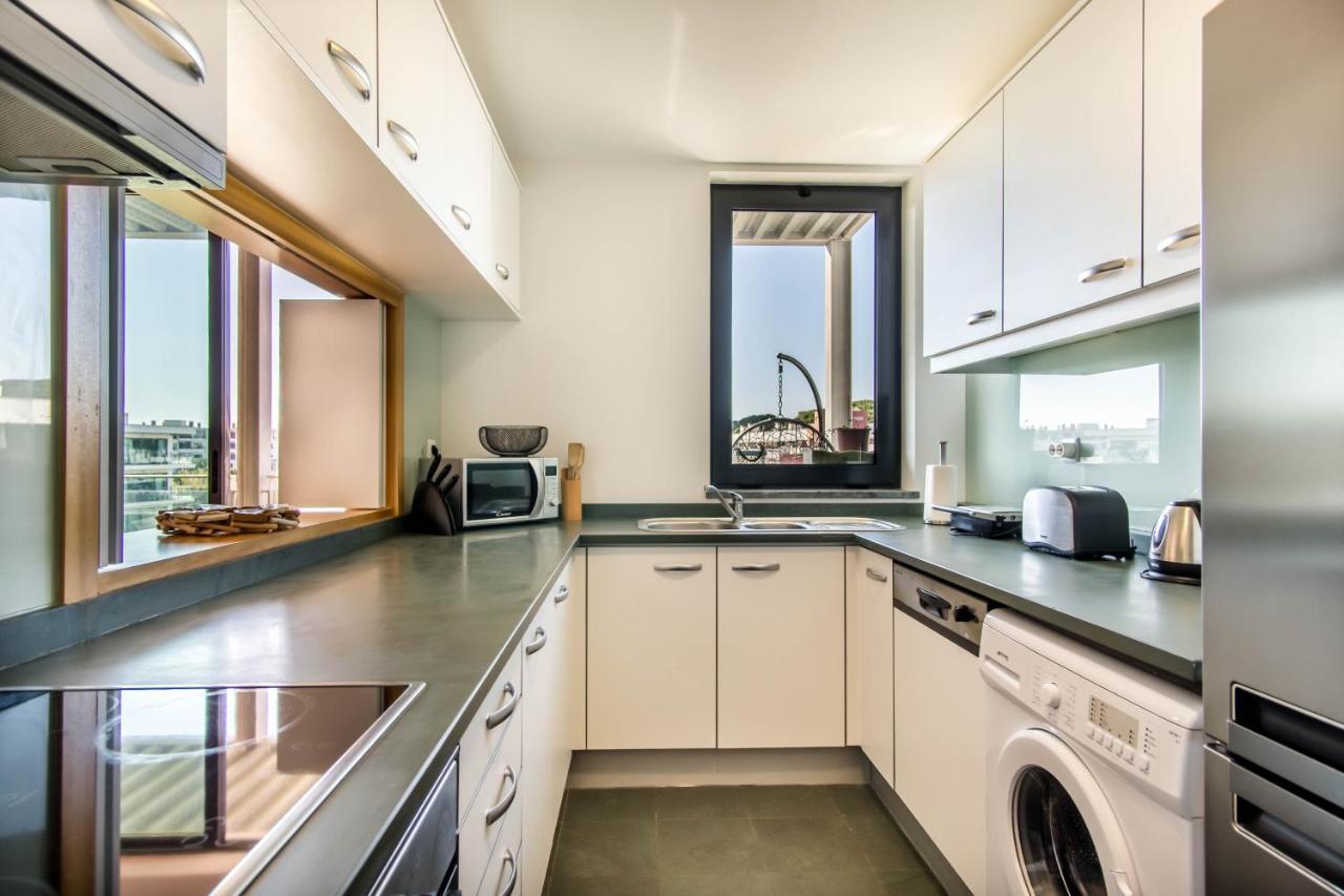 Superbe Appartement Spacieux Avec Terrasse Vue Piscine Vilamoura Esterno foto